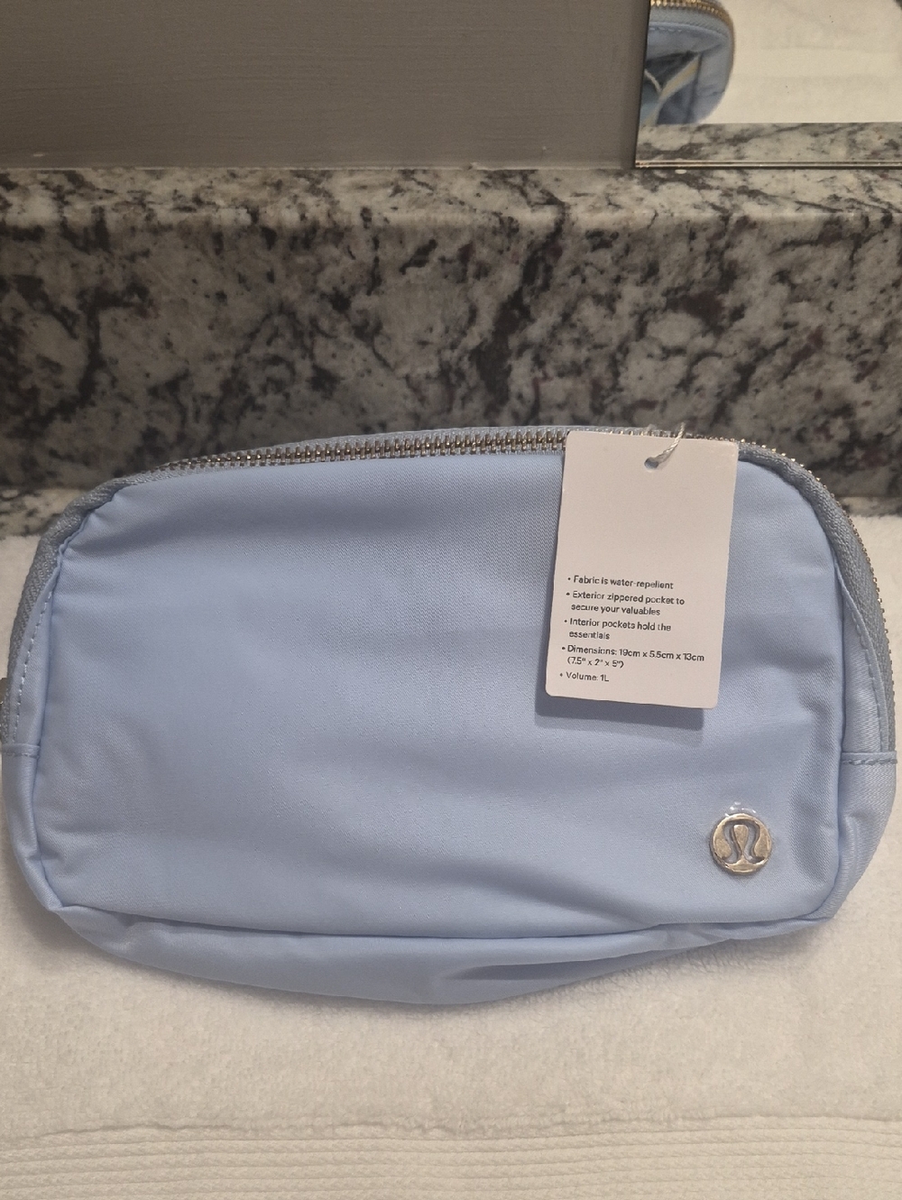 lululemon athletica Powder Blue Cosmetic Pouch